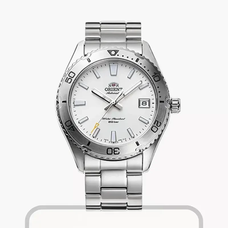 Orient Mako 40 Automatic White Dial Men's Watch | RA-AC0Q03S